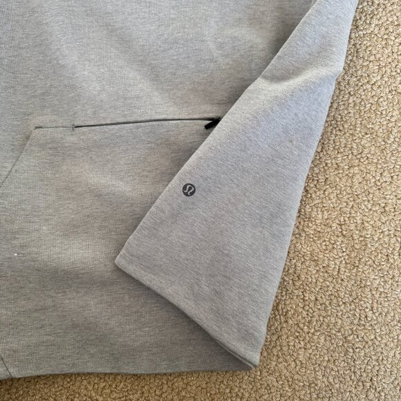 Lululemon Tech Hoodie LIGHTLY WORN - Large, Grey - Picture 2 of 6